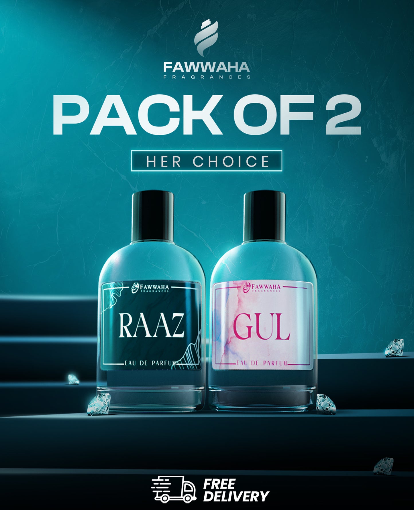 PACK OF 2 DEAL HER CHOICE 100ML