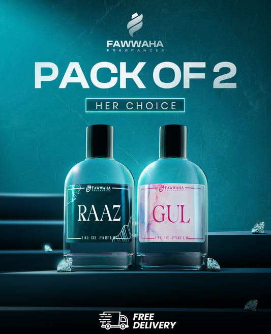 PACK OF 2 DEAL HER CHOICE 100ML