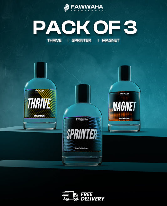 PACK OF THREE FOR HIM