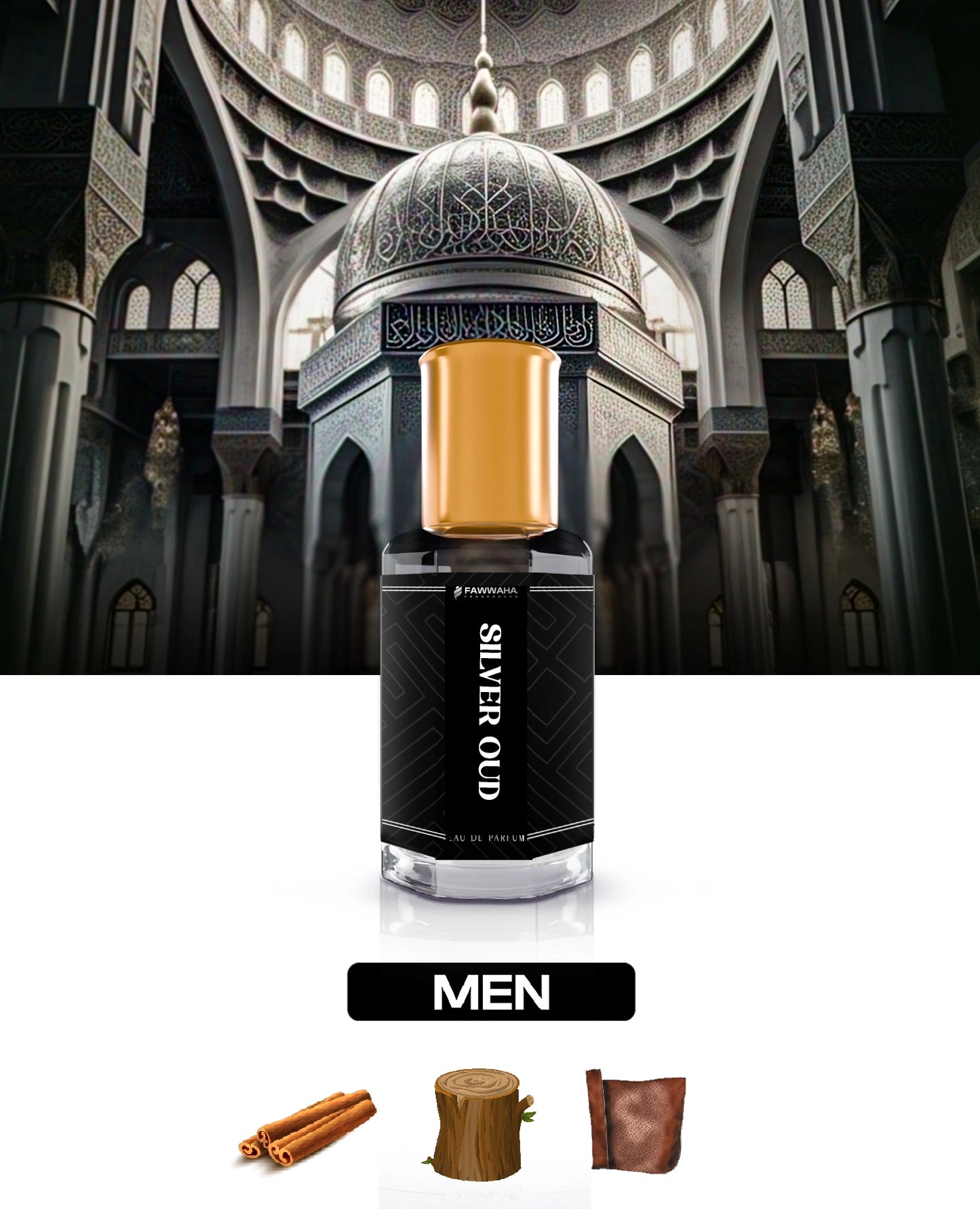 Silver Oud Attar