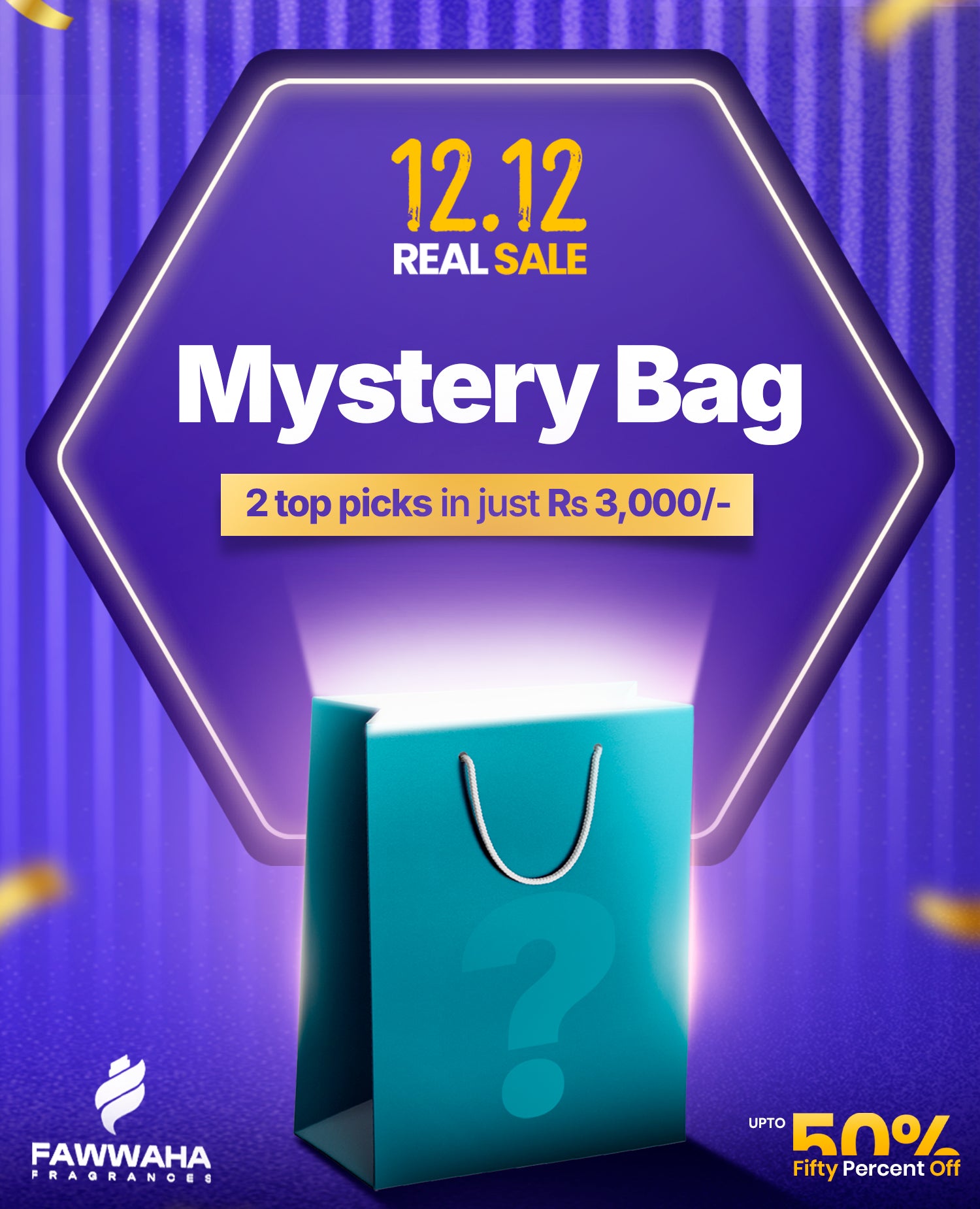 Mystery Bag - TWO 50ML PERFUMES