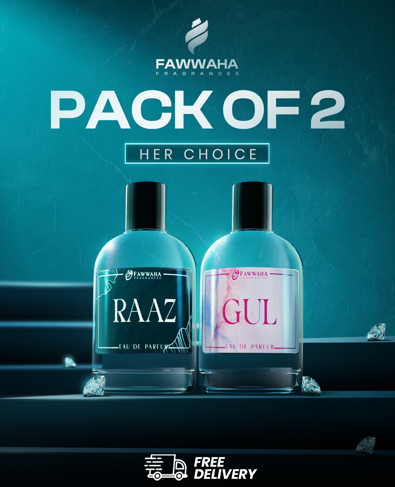 PACK OF 2 DEAL HER CHOICE 100ML