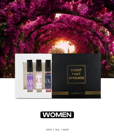 TESTER PACK OF 3 FOR WOMEN