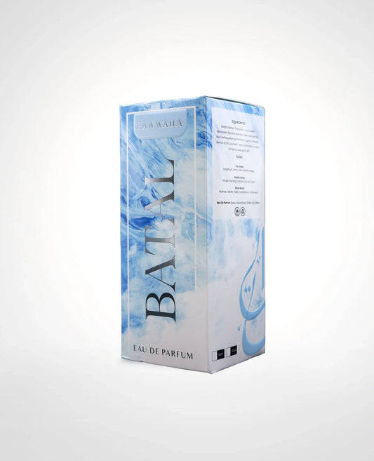 Fawwaha Fragrances Batal – Inspired by Bleu de Chanel Fresh Elegant Men’s Perfume in blue and white packaging