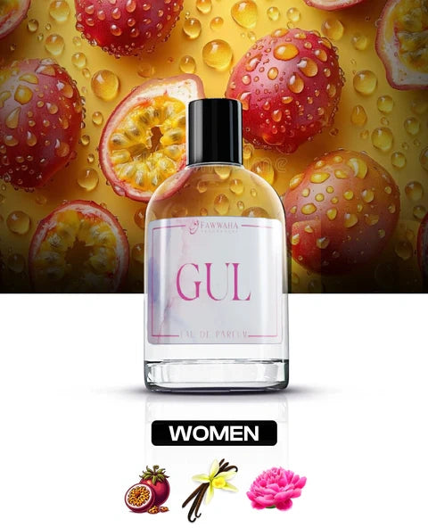 Gul – Inspired by Bombshell perfume by Fawwaha Fragrances with passion fruit and floral notes for women