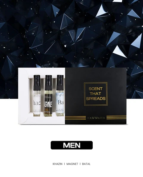 TESTER PACK OF 3 FOR MEN