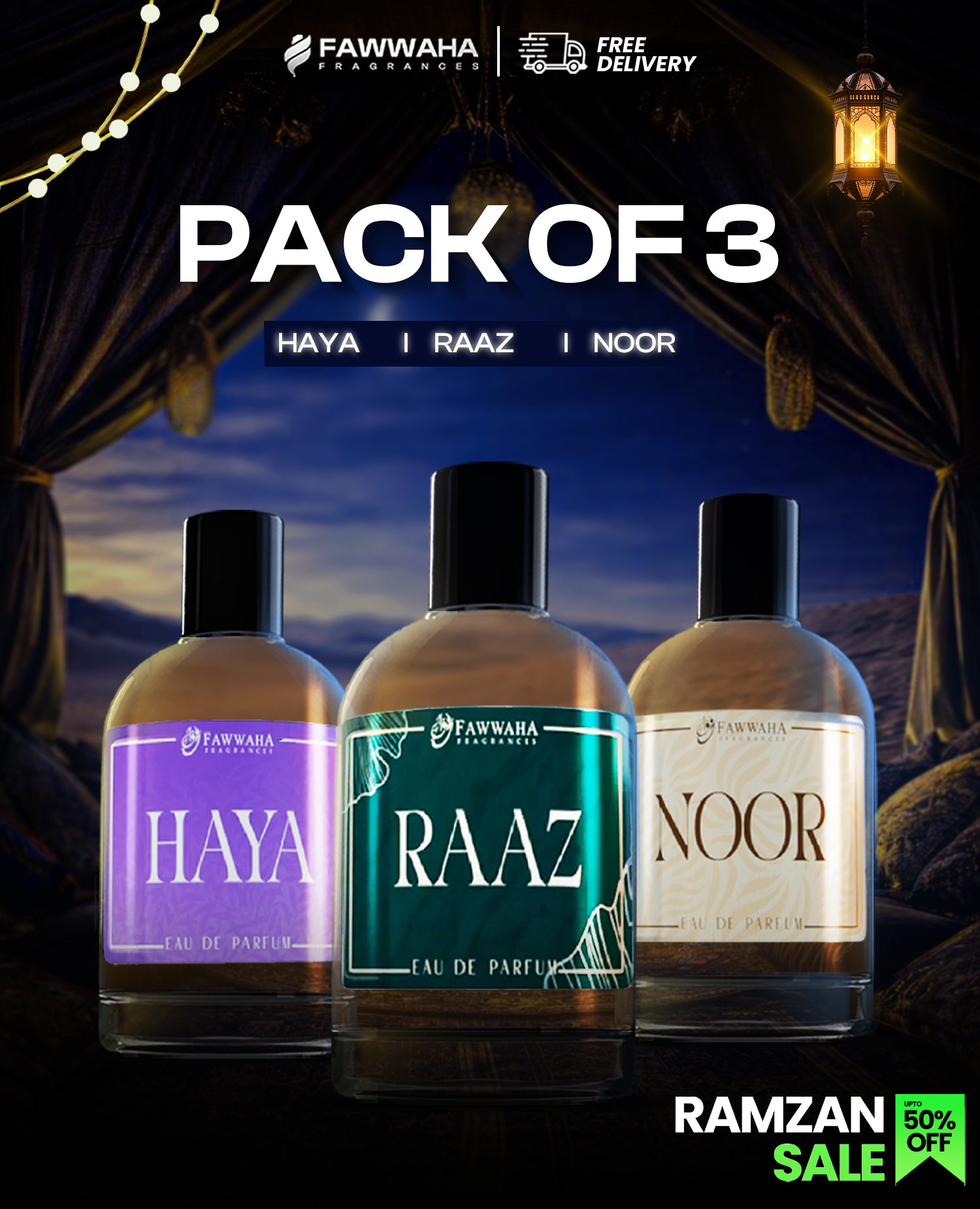 PACK OF 3 FOR HER
