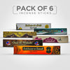 Deal 3 (PACK OF 6 INCENSE STICKS)